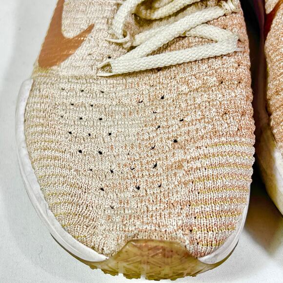 Nike Nike Air Zoom Fearless Flyknit 2 Beige Training Shoes Size 6 Womens Used - Picture 10 of 15